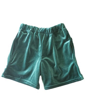 Load image into Gallery viewer, Velvet Hoopshorts (Emerald)