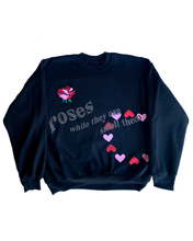 Load image into Gallery viewer, Roses Crewneck